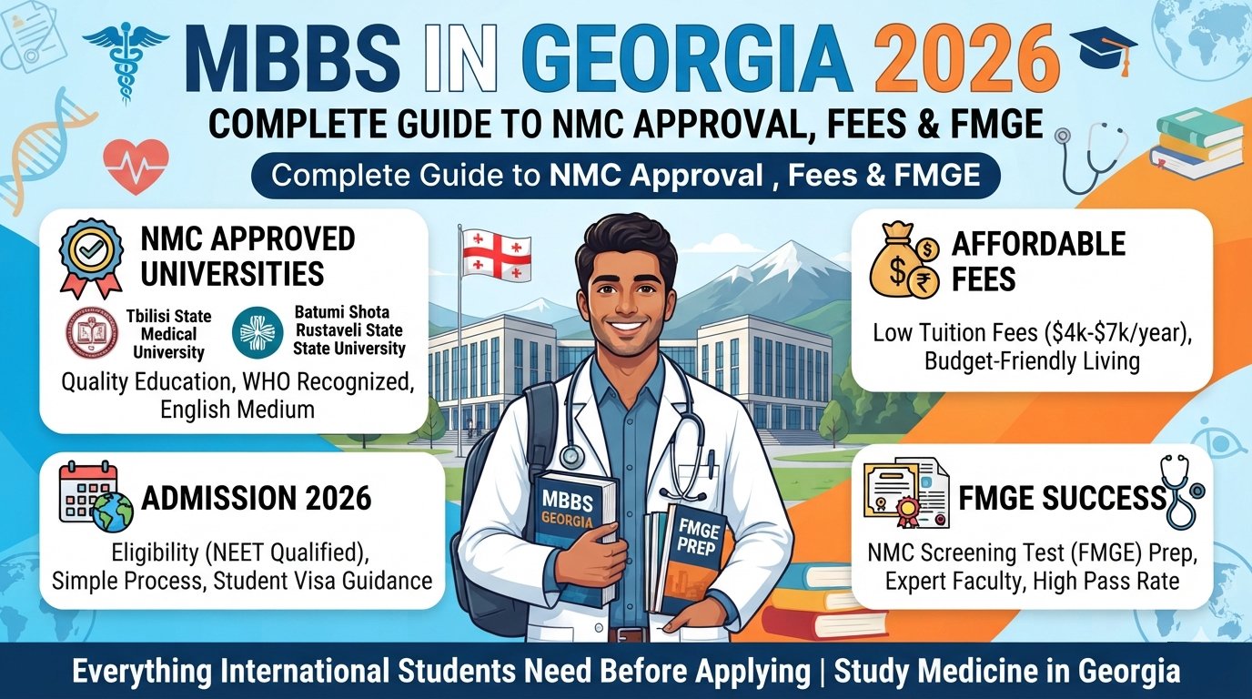 MBBS in Georgia complete guide 2026